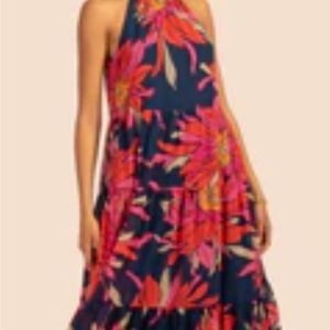 Trina Turk Maxi Halter Dress in M
